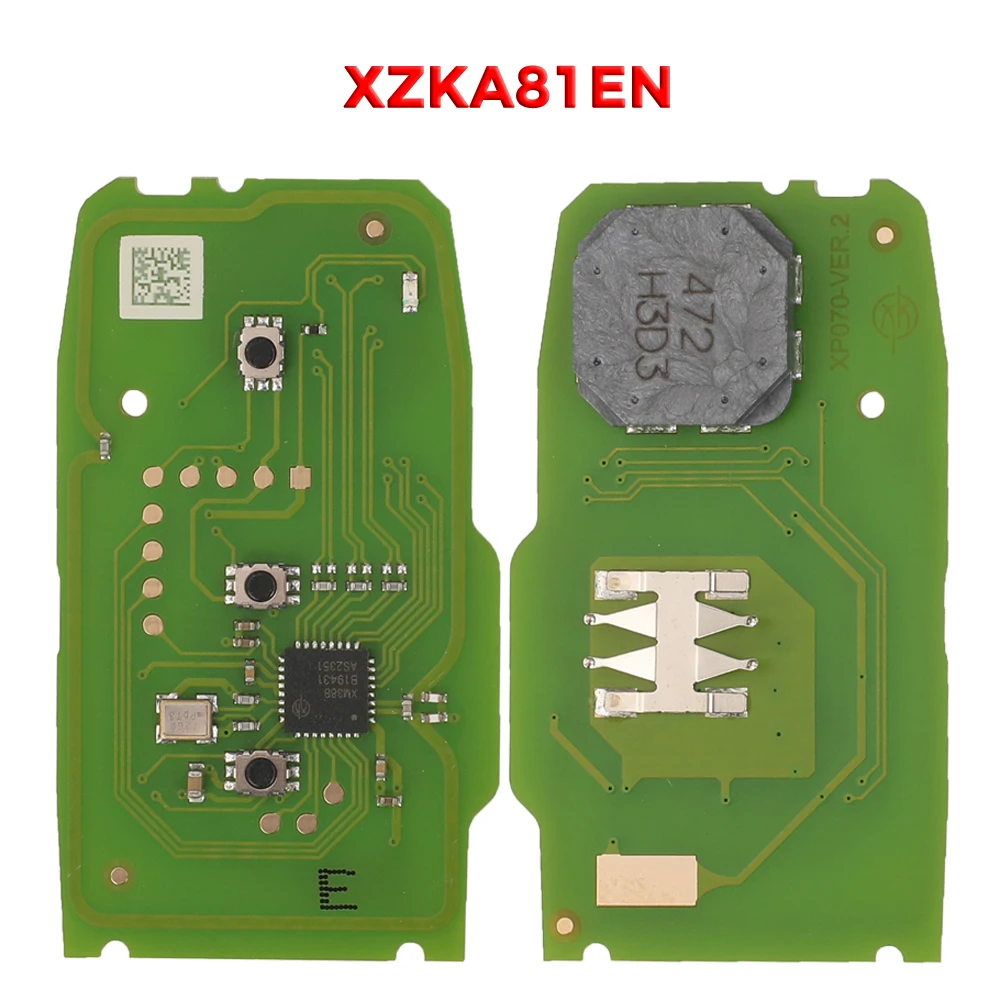 jingyuqin Universal XZKA81EN 3 Buttons XZ Series Special PCB Board Exclusively Remote Car Key Fob For Hyundai Kia Models