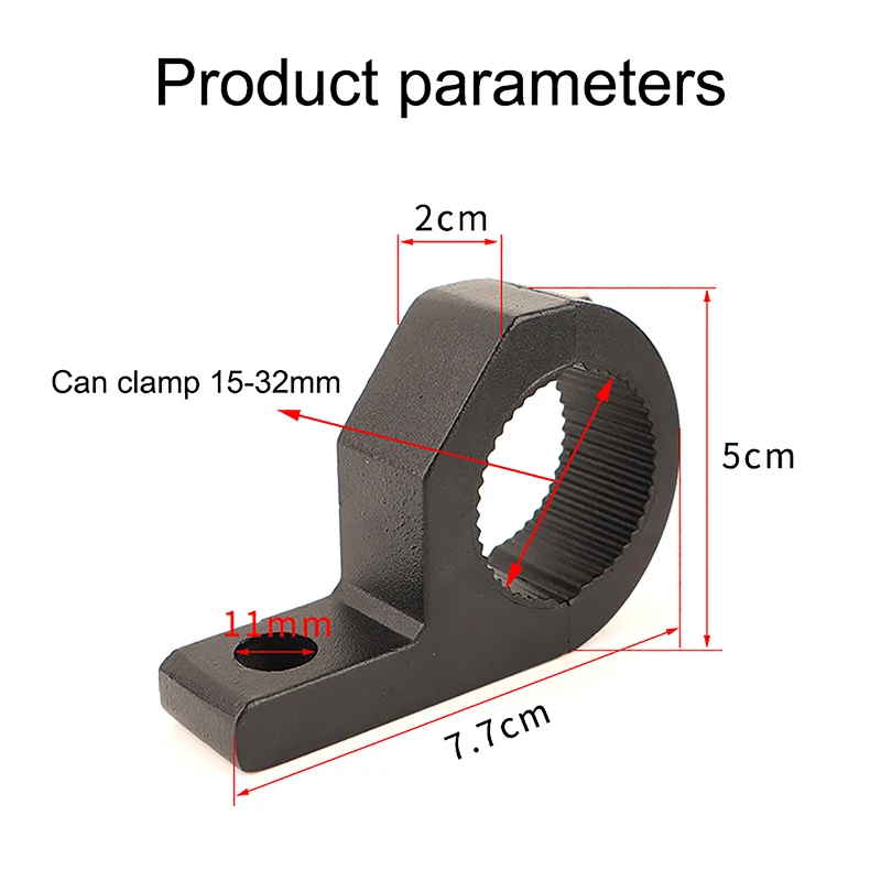 Universal Car Motorcycle Headlight Clamps Brackets Tube Clamp Kit Motorcycle Led Work Bar Lamp Mount Fog Lamp Clamp Mount - Image 6