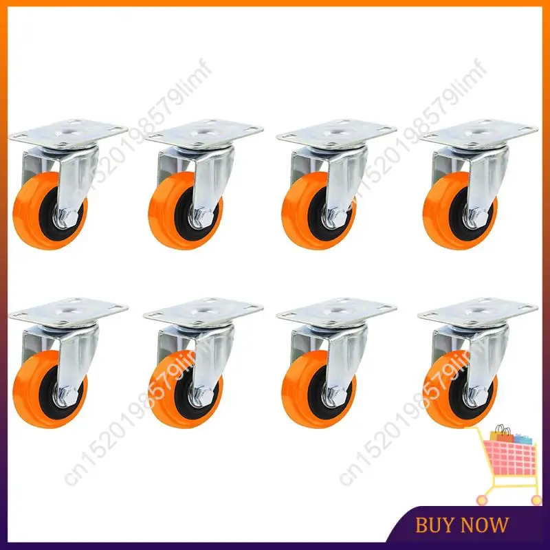 MSOR-8PCS مجموعة عجلات 1.5 بوصة 360 درجة °   عجلات دوارة عالمية لصندوق التخزين/الأثاث الصغير/المطبخ