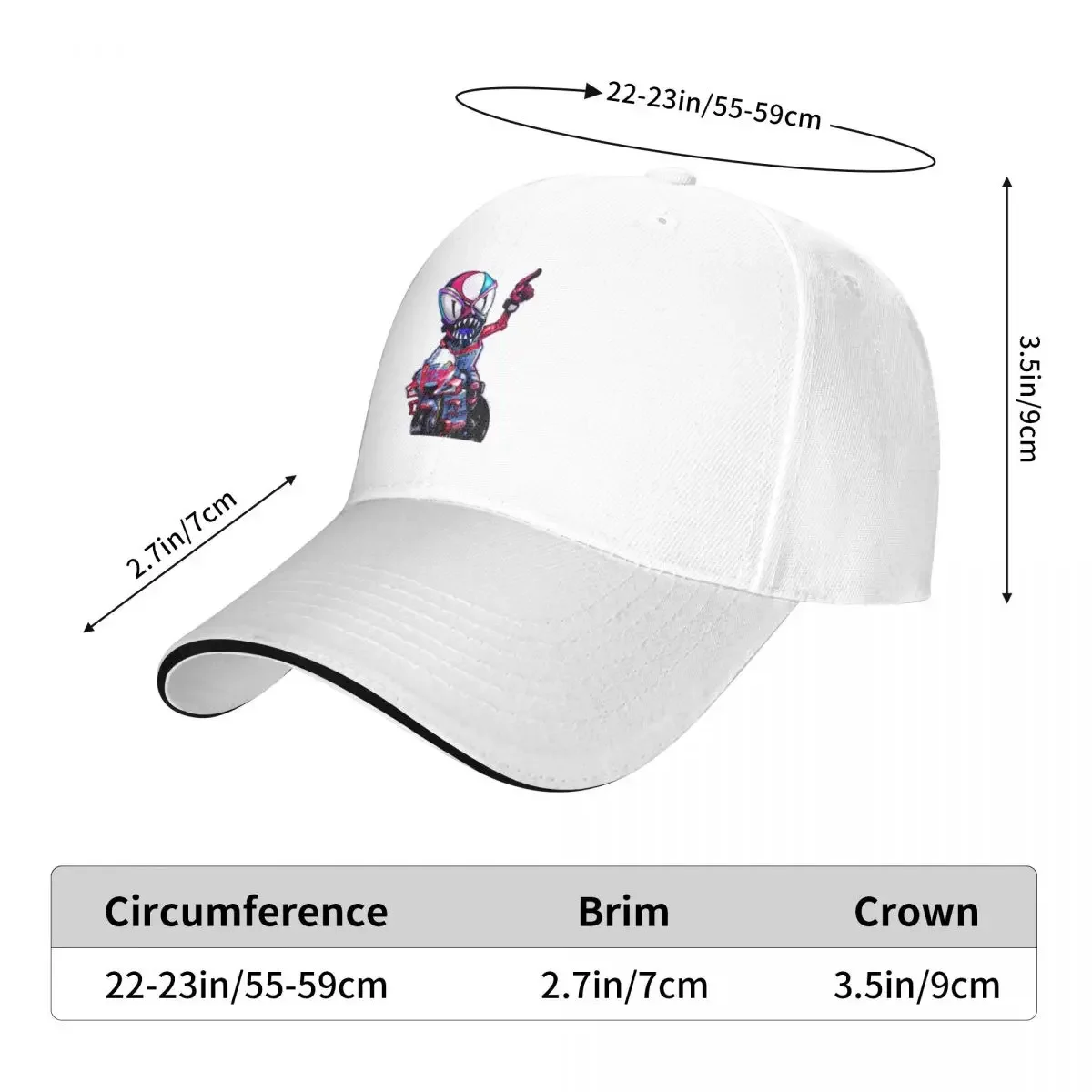 Enea Bastianini, Gresini Racing Classic Baseball Cap Trucker Hat Anime Hat Hat Baseball Cap Women's Beach Men's