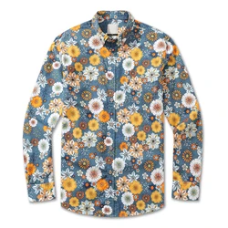 Hawaii Shirts Flower 3d Printed Men Women Blouse Holiday Party Tops Oversized Shirt Female Clothing Harajuku Floral Camisa Lapel