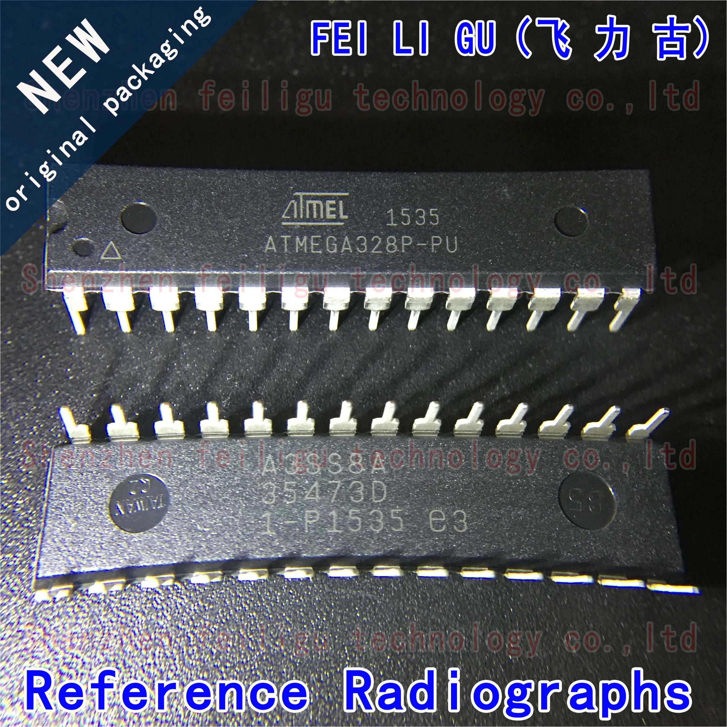 

1~30PCS 100% New original ATMEGA328P-PU ATMEGA328P ATMEGA328 package:DIP28 in-line MCU/MPU/SOC 8-bit microcontroller chip