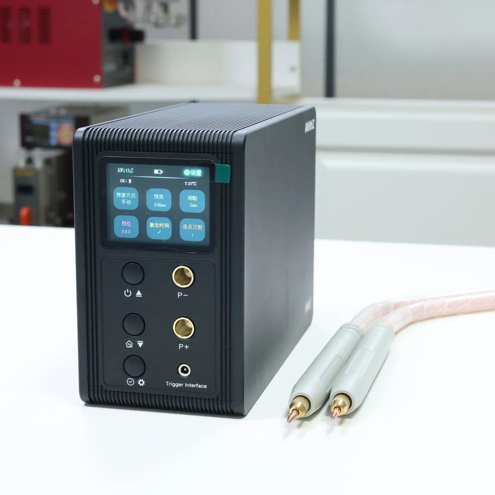 

Awithz P30C New Mini Welding Machine LCE Screen Spot Welding 21.8KW 15A Charging Speed Preheat Capacitor Spot Welder