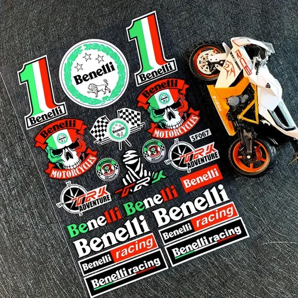 

Suitable For Benelli Motorcycle Reflective Car Stickers Racing Sponsor Helmet Tail Box Waterproof Decorative Decals Sina Tech