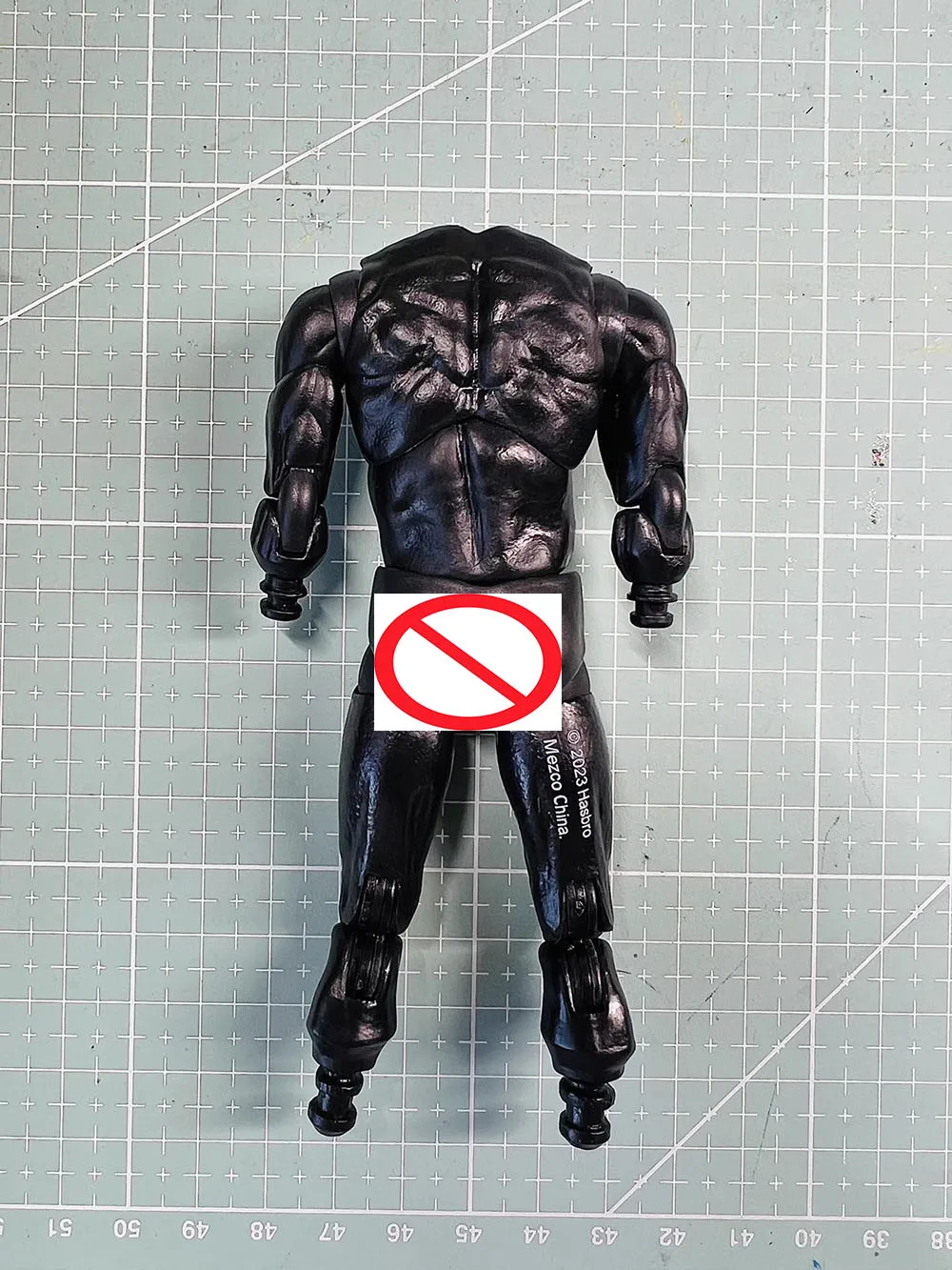 1/12th 3ATOYS Soldier Snake Action Figure Black Version Body Doll with Hand Foot Connector Model For 6