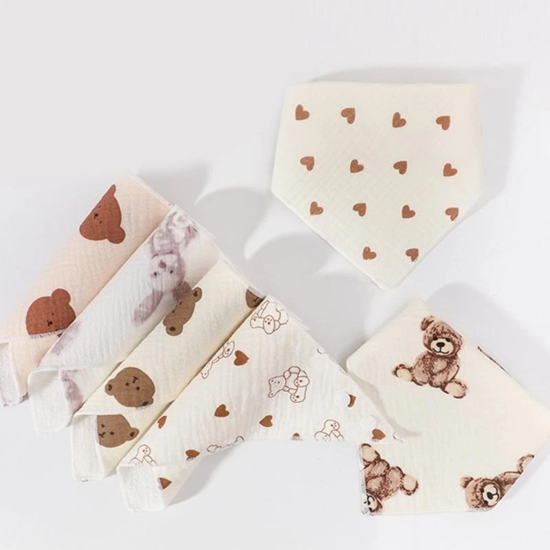 Toalla limpieza para bebés M76C, toallitas algodón para Saliva, toallas faciales absorbentes fuertes para bebés, toallitas