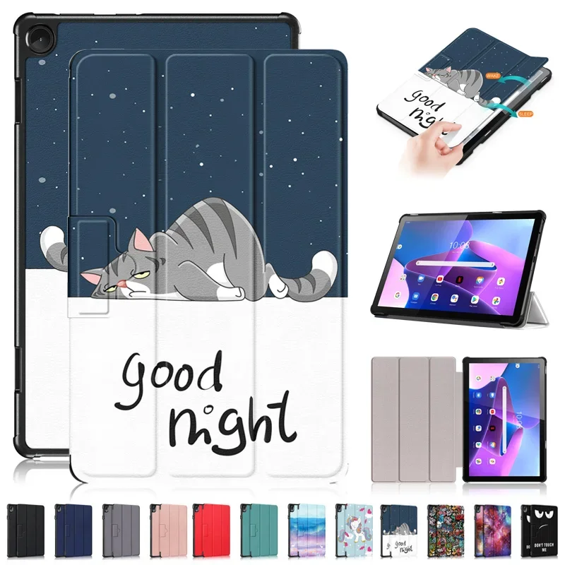 Gefenis For Coque Lenovo Tab M10 3rd Gen Case 10 1 Inch Tb328fu Tb328xu Cute Paint Smart Cover For Funda Lenovo Tab M10 Gen 3 Ca