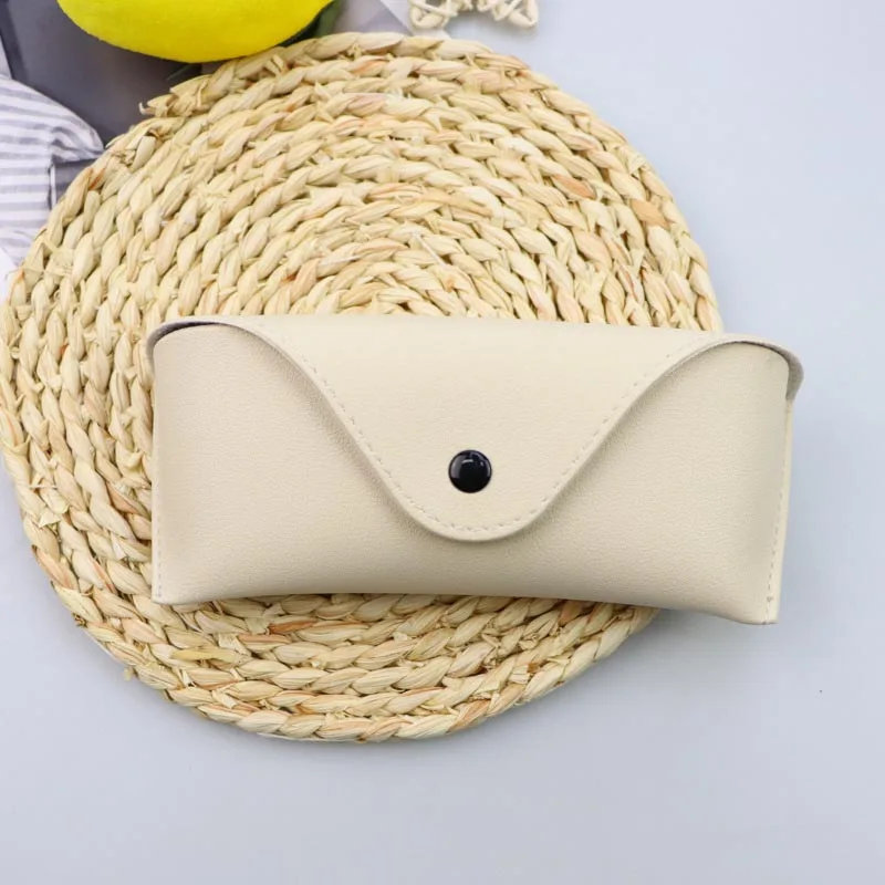 Leather sun glasses case Pink Black sunglasses bags  eyewear cases for women fashion eyeglasses cases 17*7*5cm