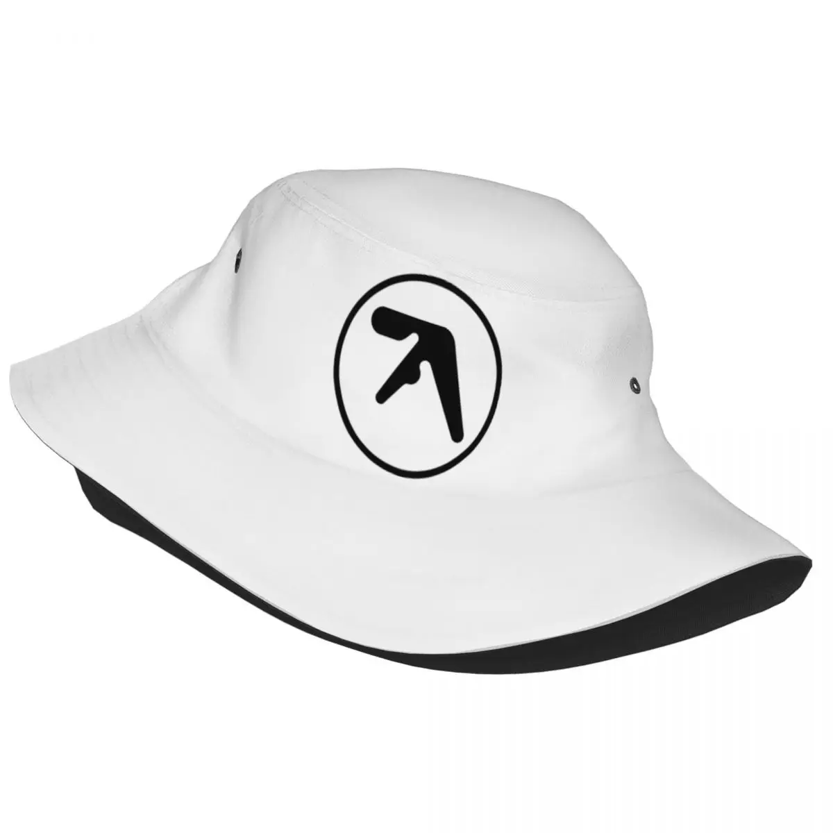 Aphex Twin Logo Accessories Bob Hats Trendy Men Women Hot Sun Hat Ispoti Cap Lightweight