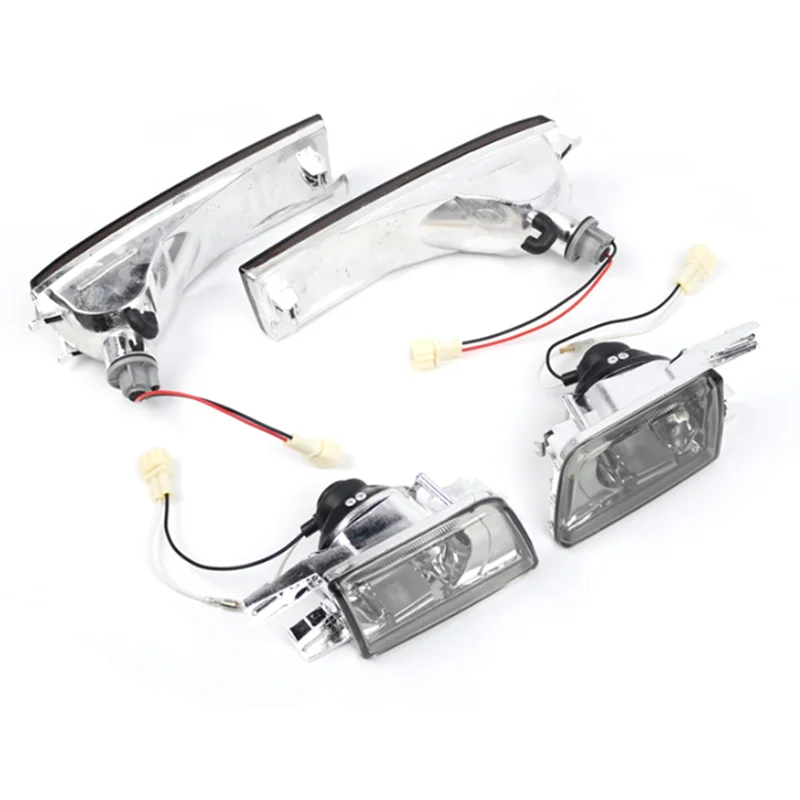 ل جيتا MK3 جولف 1992-1997 أجزاء المصد الأمامي للسيارة الضباب الخفيف بدوره مصباح إشارة #4