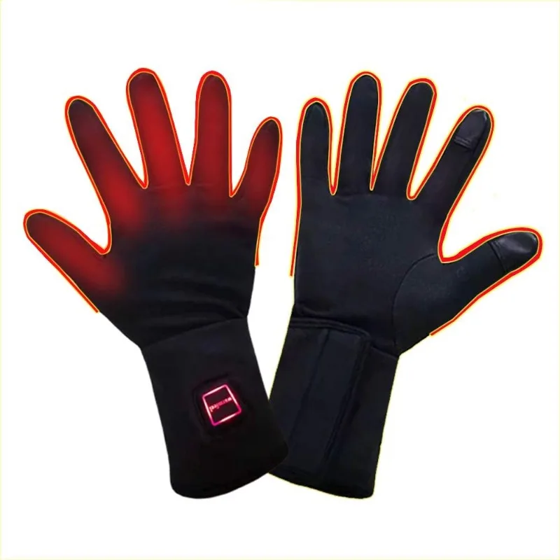 Rechargeable Battery Electric Heated Gloves for Arthritis Hands, Ultrathin Hand Warmer Motorcycle  Riding Skiing Fishing Gloves