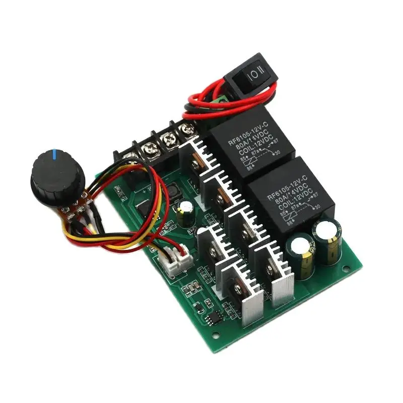 1PCS Test-type 12V-24V-36V 40A Positive Inversion Switch Motor Control Module DC Motor PWM Governor Unit