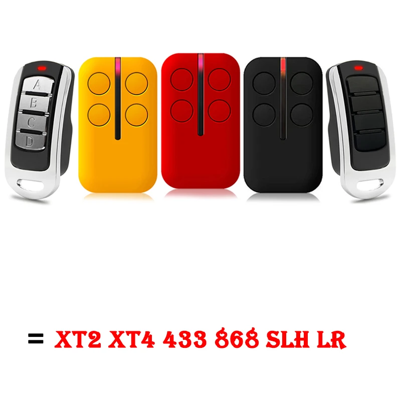 

XT2 XT4 433 868 SLH LR Garage Door Remote Control Duplicator 433MHz 868MHz Remote Control Garage Door Opener