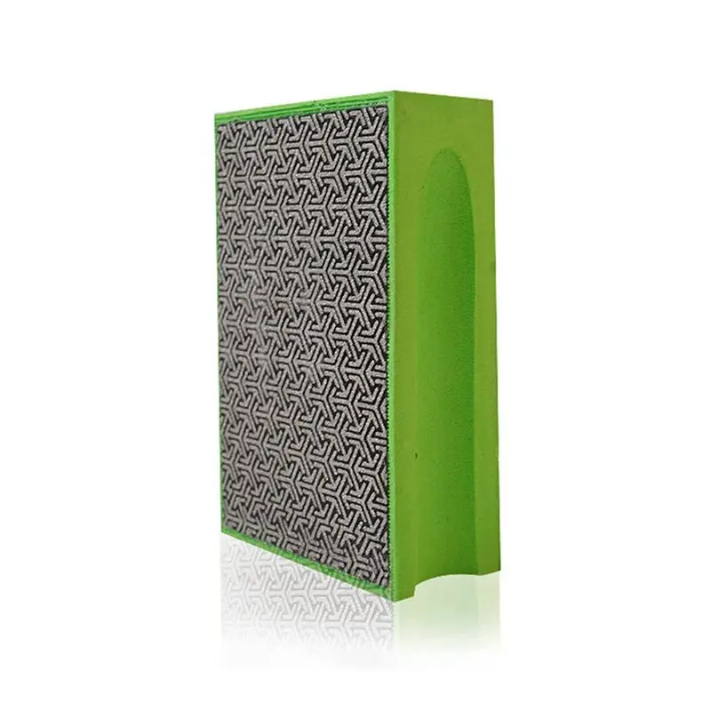 แผ่นขัดมือ A93E-4 ชิ้น แบบดังที่แสดง สำหรับหินอ่อน แผ่นขัดทราย