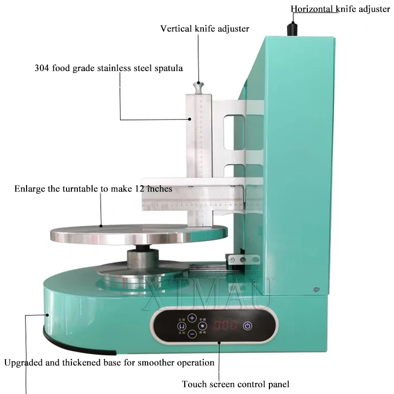 Cake Cream Spreading Coating Automatic Filling Machine Electric Cake Bread Cream Decoration Spreader Baking Machine 110V