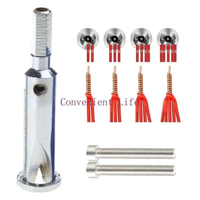 L1EE Versatile Wire Stripping Tool Package with Wire Twisting Tool Wire Stripper set Perfect for Various Wiring Projects