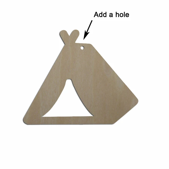 5,1–20,3 cm dick, unlackiert, blanko, Holz, unter dem Meer, Tier-Dophin-Laser, ausgeschnitten, Holzform, Bastelbedarf, Holzhandwerk-Ausschnitt – Detail 11