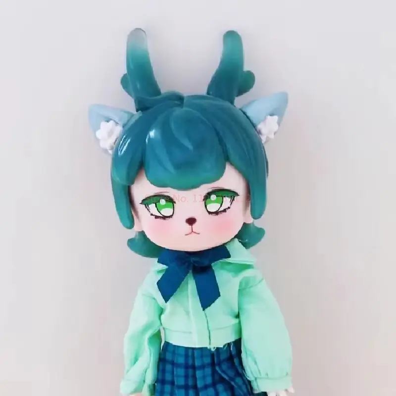 College Strange Talk Series Blind Box Niedliche Cartoon-Anime-Peripheriepuppe Mobile Puppe 12-Punkte-Bjd-Puppe Handgefertigtes Ornament Spielzeug Gi