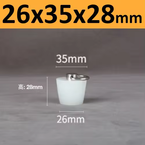 Conical Silicone Plugs With D Ring Waterproof Sealing Cover High Temp Hole Stopper For Bottle/Fish Tank/Barrel - Image 47