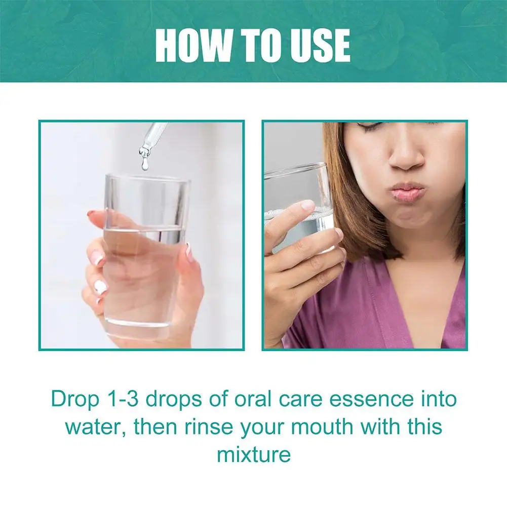 Semprotan penyegar napas 30ml, perawatan mulut menghilangkan bau Mint kesehatan Oral Essence rasa segar perawatan S9Y7