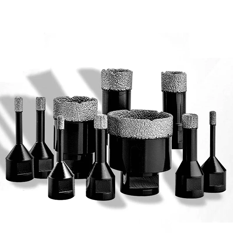 Dry Diamond Drilling Core Bits with M14 Thread Granite Marble Drill Bit Ceramic Tile Hole Saw Cutter Hardware for Porcelain Tile