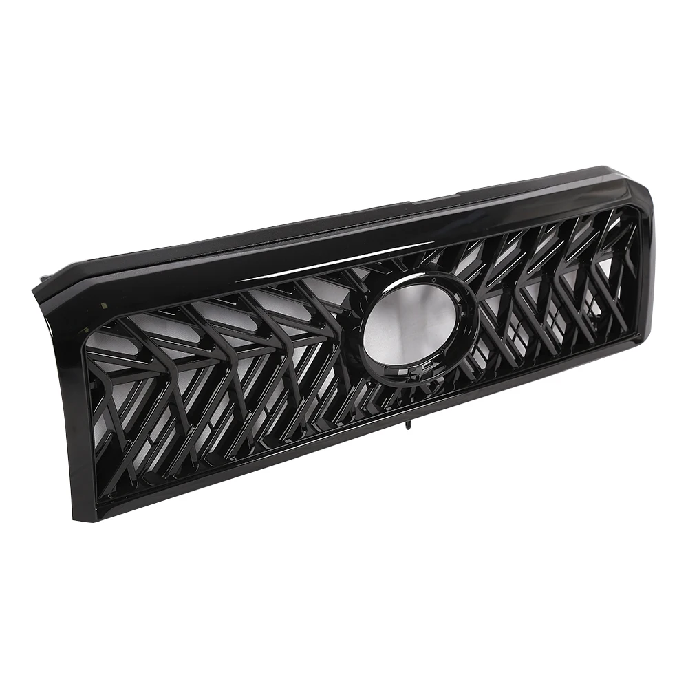 Factory Directly Supply Auto Parts New Style Front High Gloss Black Grille Grille For Land Cruiser LC70 TRD