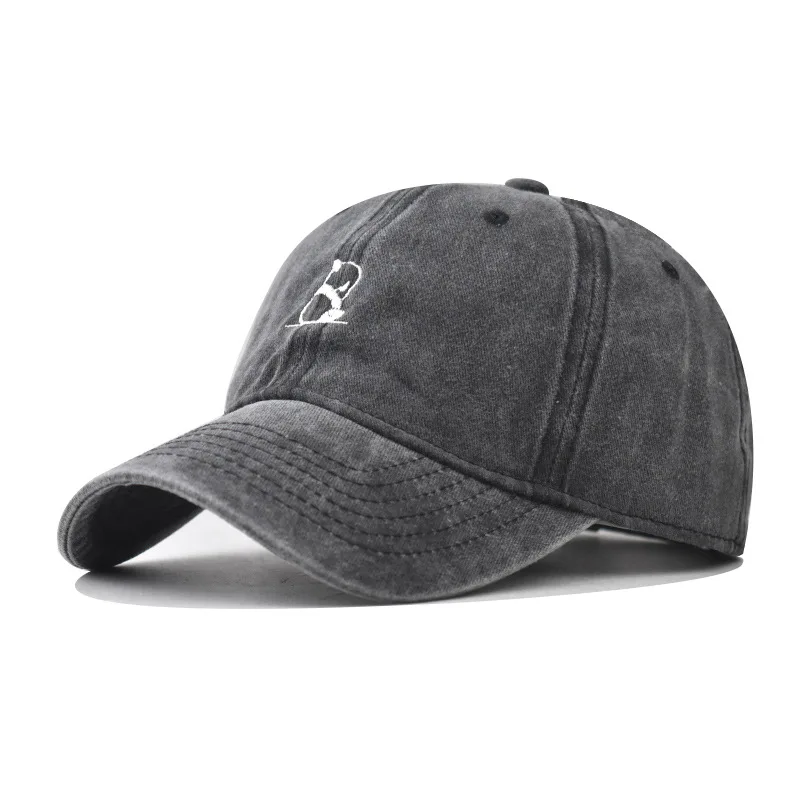 Unisex Cute Panda Embroidered Baseball Cap Adjustable Cotton Dad Hat for Women & Men Summer Outdoor Fashion Sun Hat