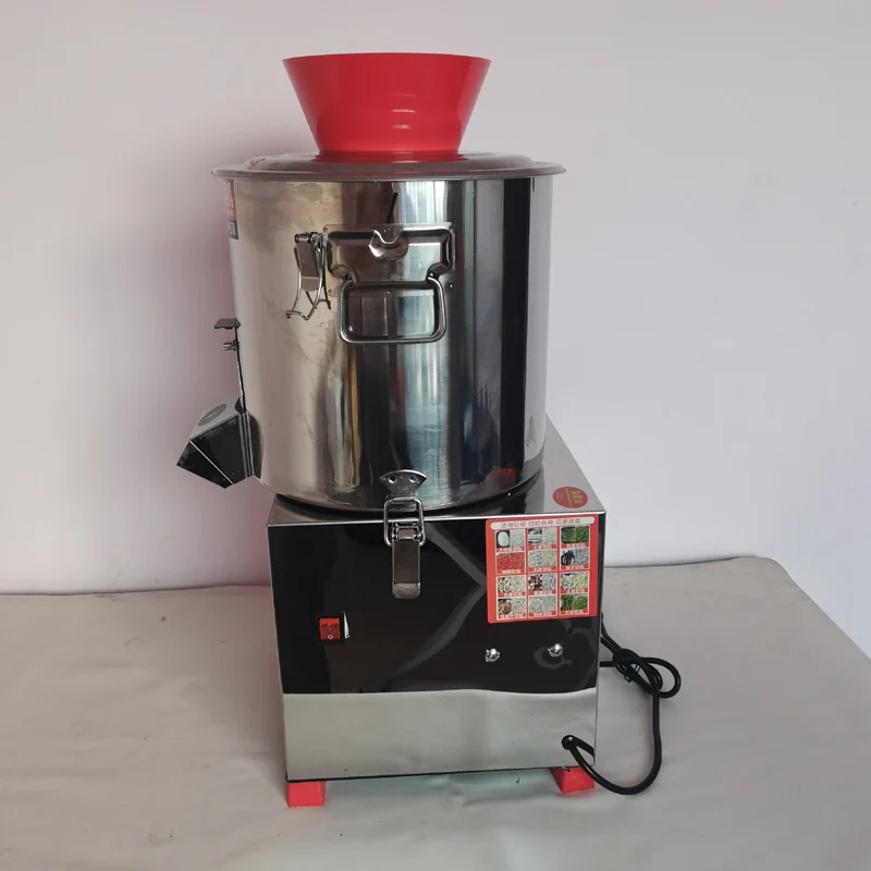 Multifunctional vertical automatic chilli cutter garlic paste ginger chop machine electric vegetable cutting machine