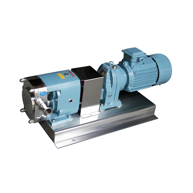 Bomba de lóbulos para transferencia de ketchup