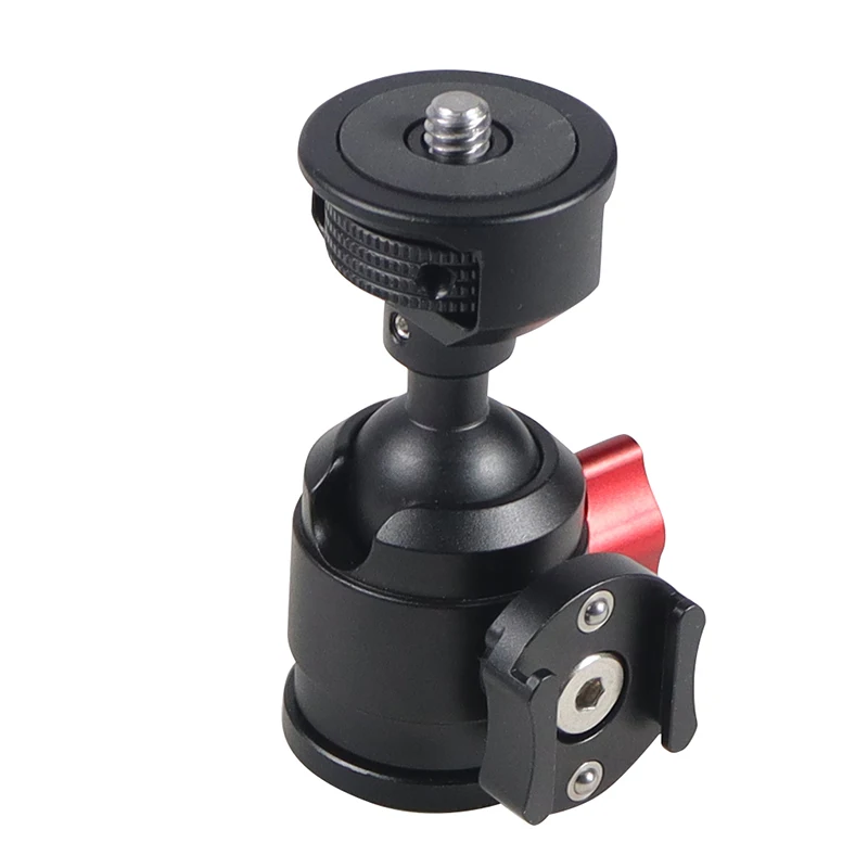 Mini Stativ Swivel Ball Kopf mit Kalten Schuh Mount Adapter für DSLR Kamera Monitor Vlog Flash Licht Mikrofon Magie Arm stehen – Detail 23
