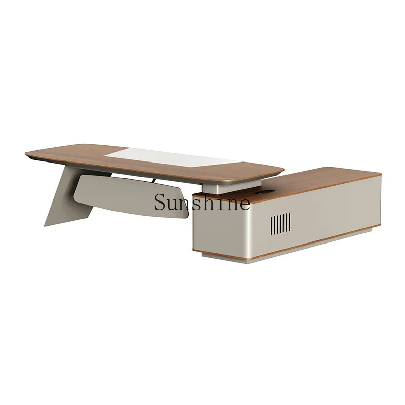 President, chairperson and manager desk, light luxury and high-end sense, simple and modern