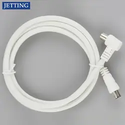 1Pc Antenna Aerial Lead Cable Male to Male White RF single Coax Cable TV RF cable 1m 1.5m 2m RCA Coaxial