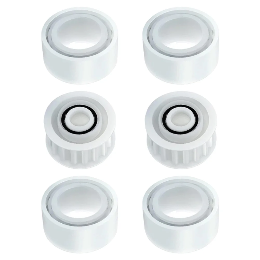 Replacement Belts Pool Impeller Kit Guide Wheels And Gears Climbing Wheels Included Robotic Pool Cleaner Parts Pulley White