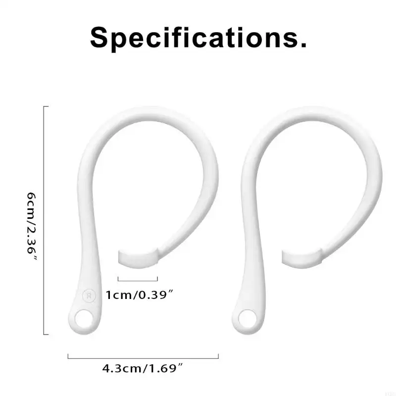 Soft Silicone Anti Lost Hook Earphones For Apple Airpods 1 2 3 Air Pods Pro Bluetooth Wireless Headphone Earbuds Ear Tips Strap - 6