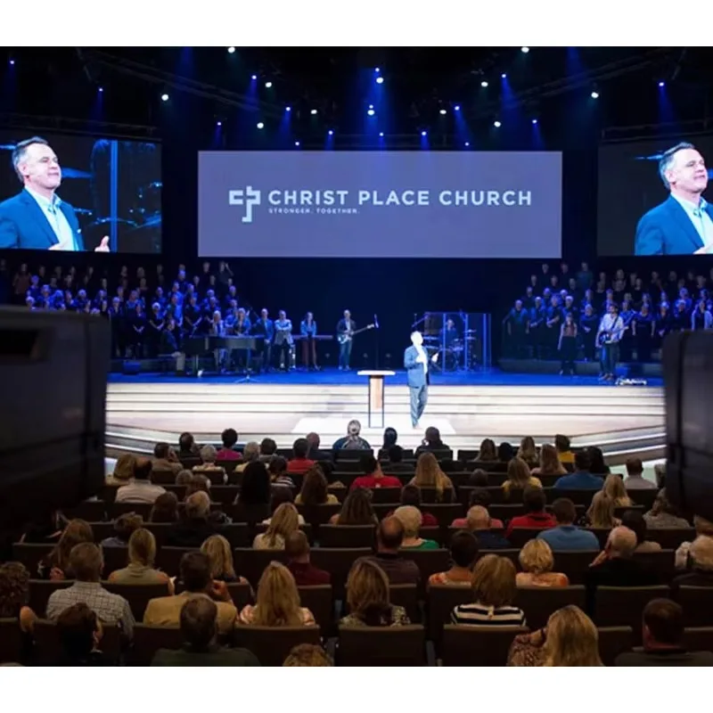 4K Full Color LED Video Wall High Definition Indoor Outdoor Large Size Commercial Advertising Visual Display Screen