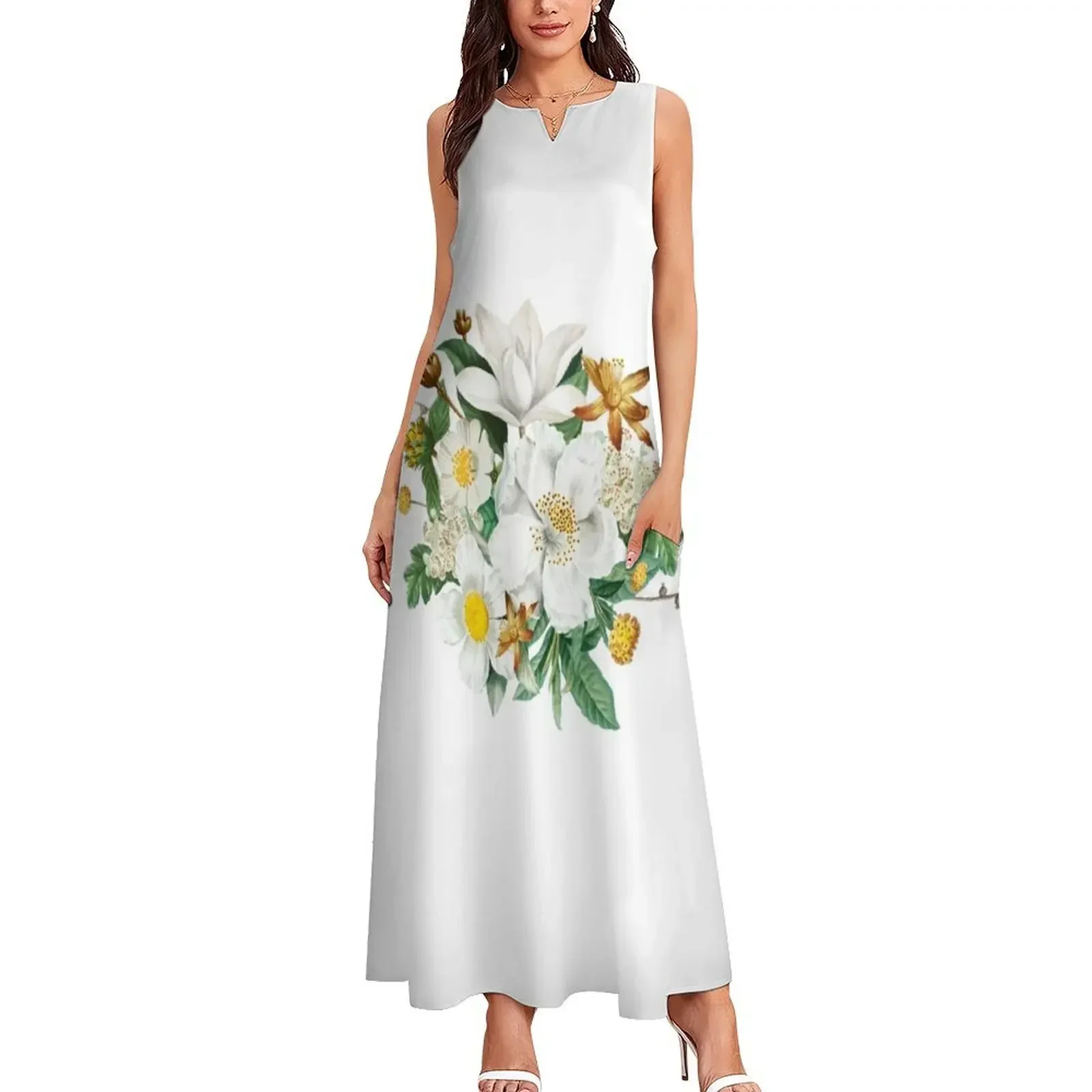 Blumen Abito lungo da donna abiti da cerimonia formale abiti da donna 2025 abiti da donna abito da ballo Abito