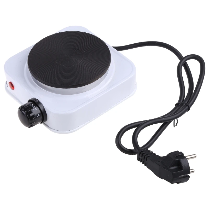 Mini เตาไฟฟ้าร้อนหม้อหุงข้าวแผ่นนมกาแฟความร้อนเตาเครื่องครัวแบบพกพาเตาทำอาหาร Drop Shipping