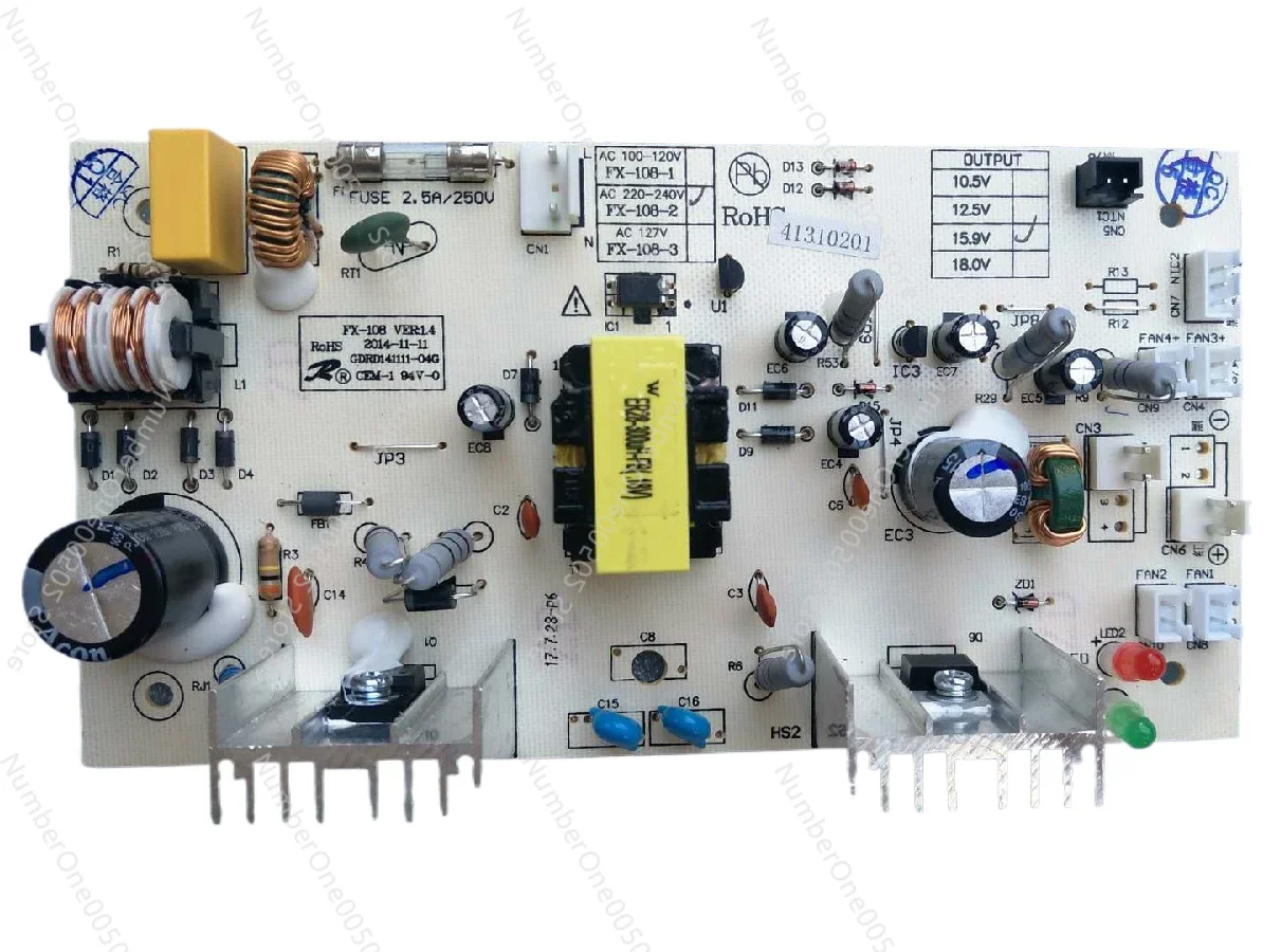 Applicable to Wine Cooler Spare Part FX-108-1 FX-108-2 15.9V Cirucuit Board Wine Storage Cabinet Mainboard