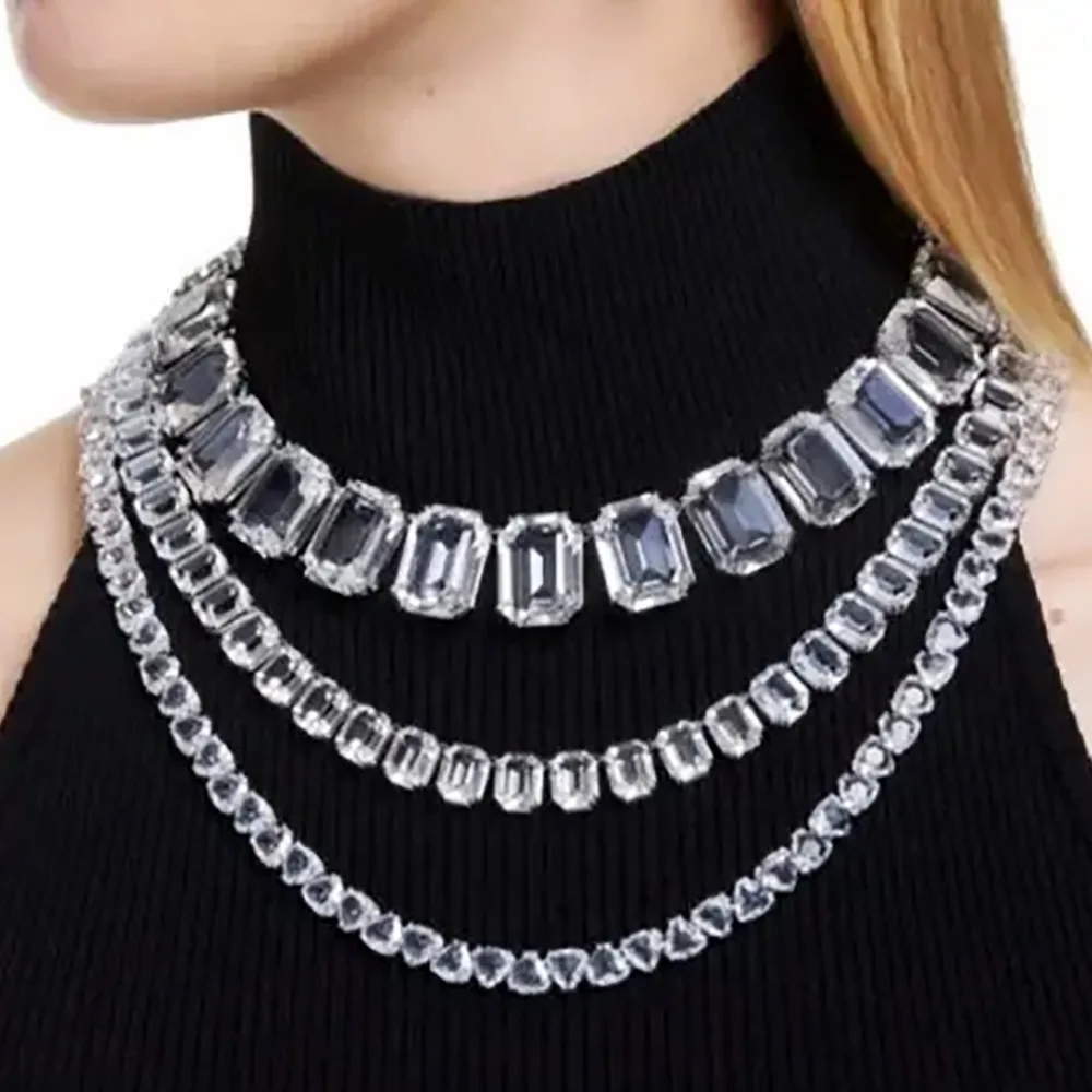 

GODKI новый синий квадратный комплект из 2 предметов в нигерийском стиле для женщин, свадебное ожерелье с цирконом, индийское африканское свадебное ожерелье, оптовая продажа