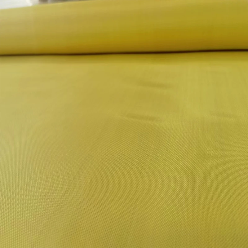 Kafu KFA120P isolamento resistente all'usura isolamento termico ignifugo anti-corrosione 400 d120g tessuto aramidico Kevlar giallo