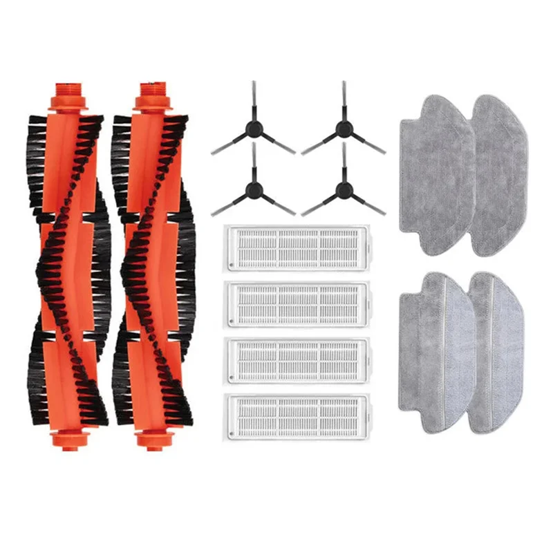 A24P Voor Xiaomi Mijia Robot Vacuüm Mop 2S 3C Robot Vacuüm Mop P Onderdelen Accessoires Mop Doek Belangrijkste Zijborstel Xmstjqr2s Styj02ym