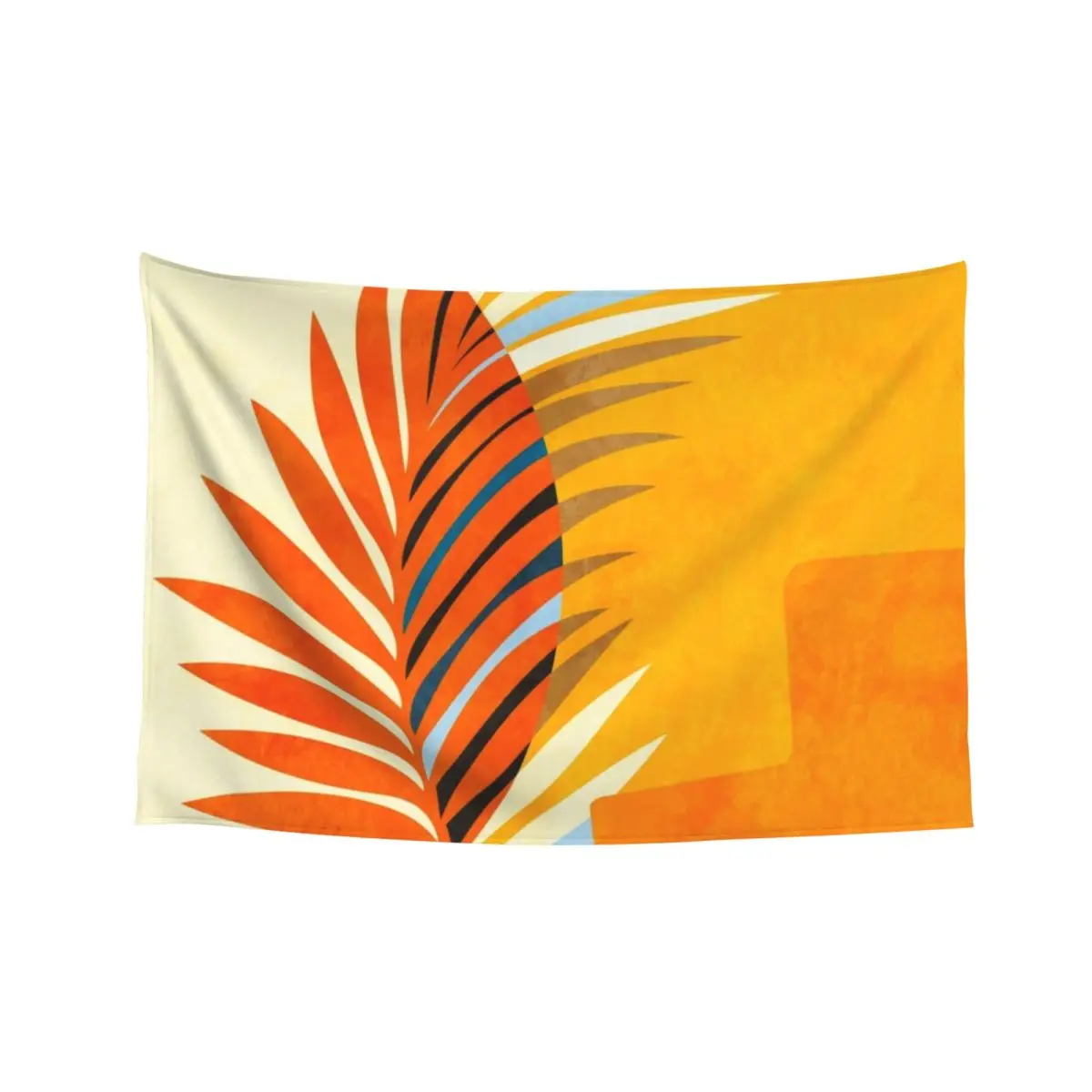 

La Linea shapes and colors 2 Tapestry Hanging Wall Home Decoration Tapestry