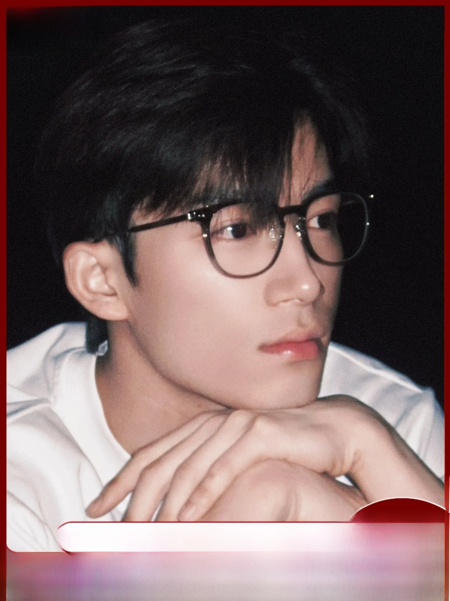 超軽量純チタン製大型フレームメガネ-メンズ-ブルーライトカット-大きな顔向け度付きメガネ