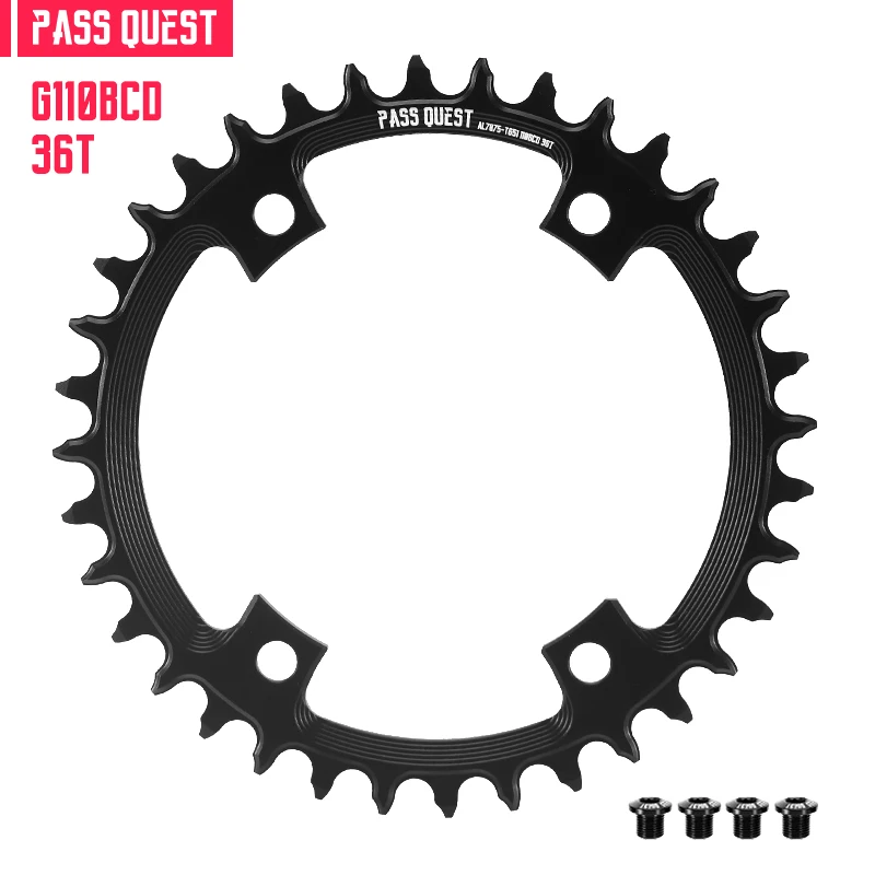 GOLDIX 110BCD 4-Bolt Chainring 36T-52T for SHIMANO GRX