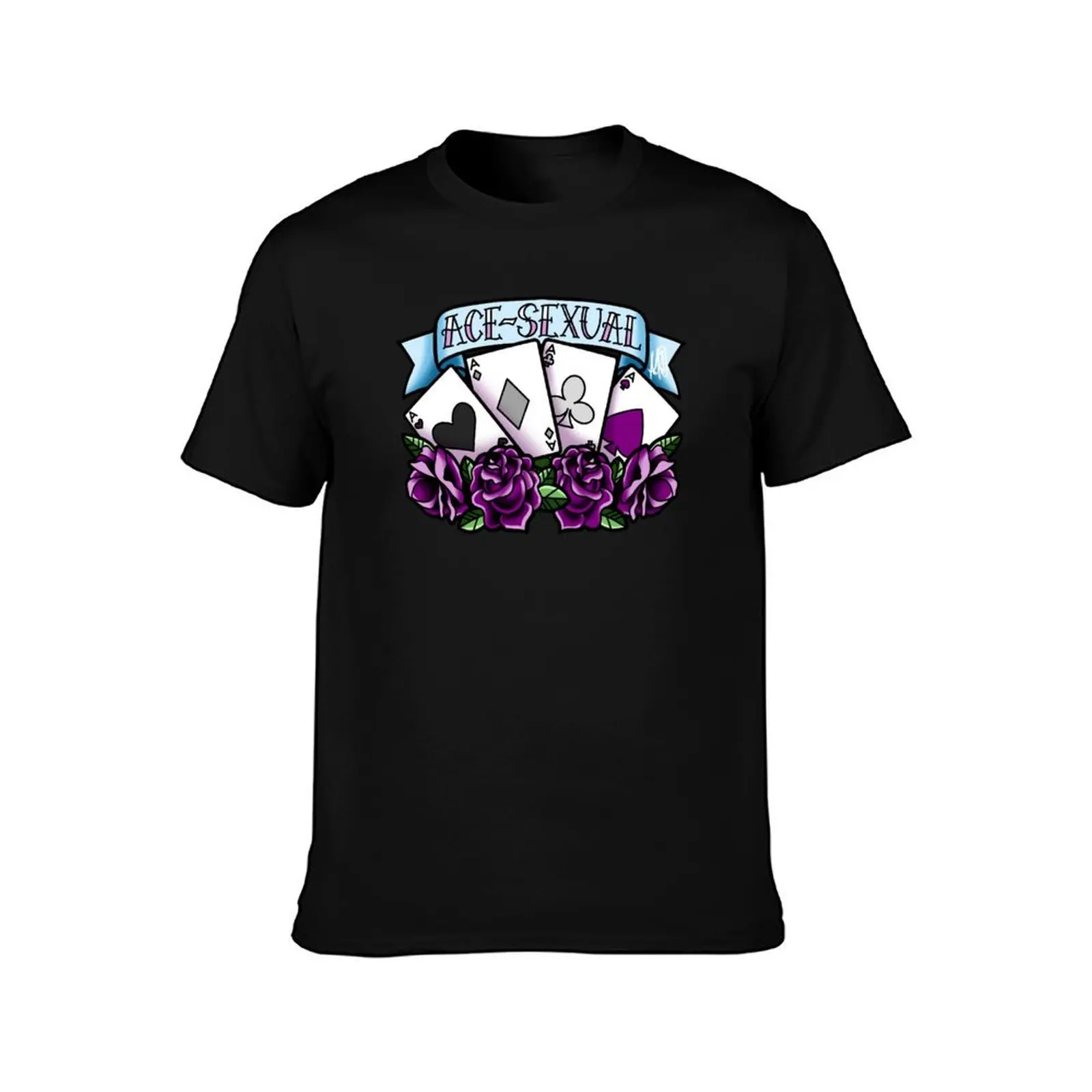 Ace-Sexual T-Shirt Casual Everyday Short Sleeve T-Shirt