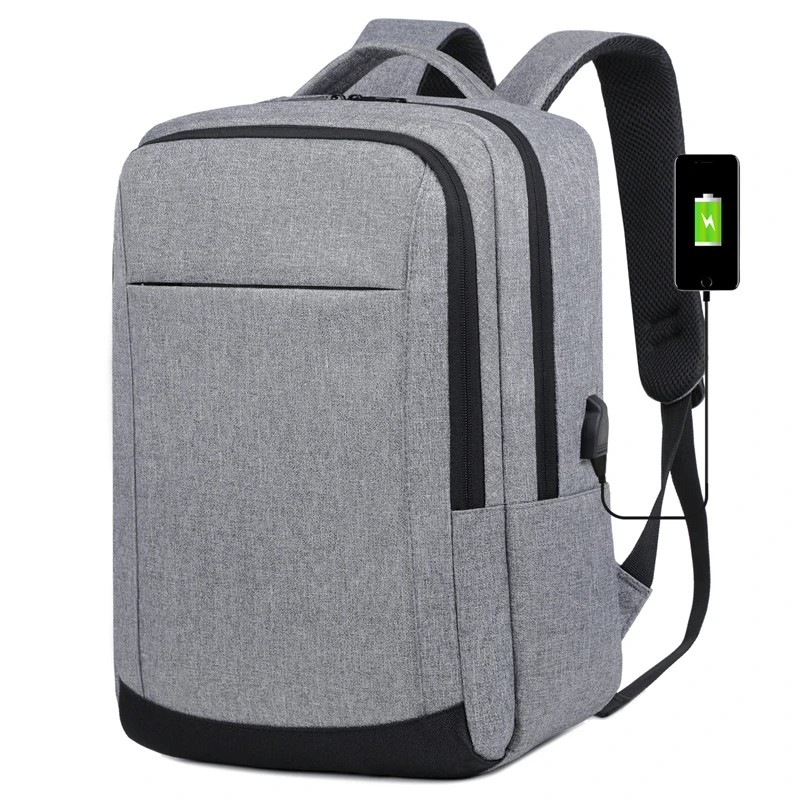 Mochila De Viaje con carga Usb para Hombre, bolsa De ordenador para ocio y negocios, novedad