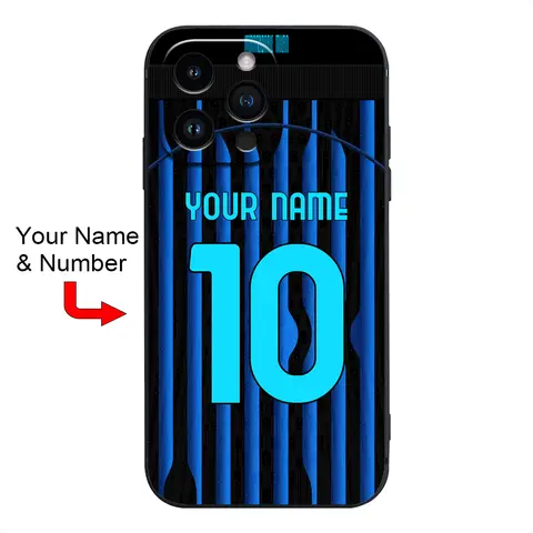 25 Italy Inter Stadio Giuseppe Meazza NERAZZURRI Case for iPhone 17 Air 16 15 14 Pro Max 13 12 11 Mini X XS XR 7 8 6S Plus SE