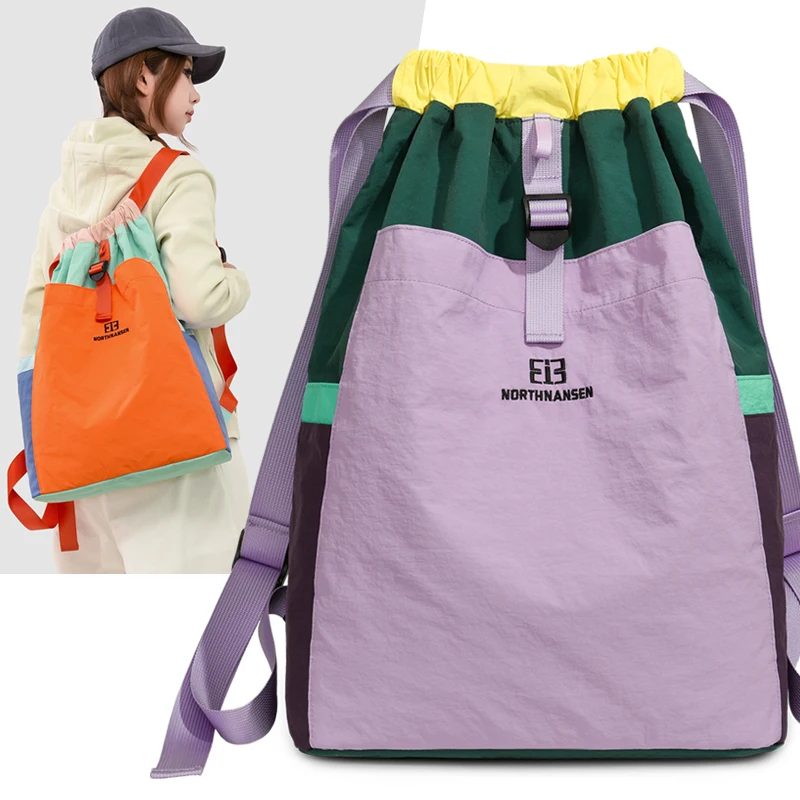 

Casual Commuting Lightweight Backpack Large-capacity outdoor sports backpack Two-tone sweet school backpack for students