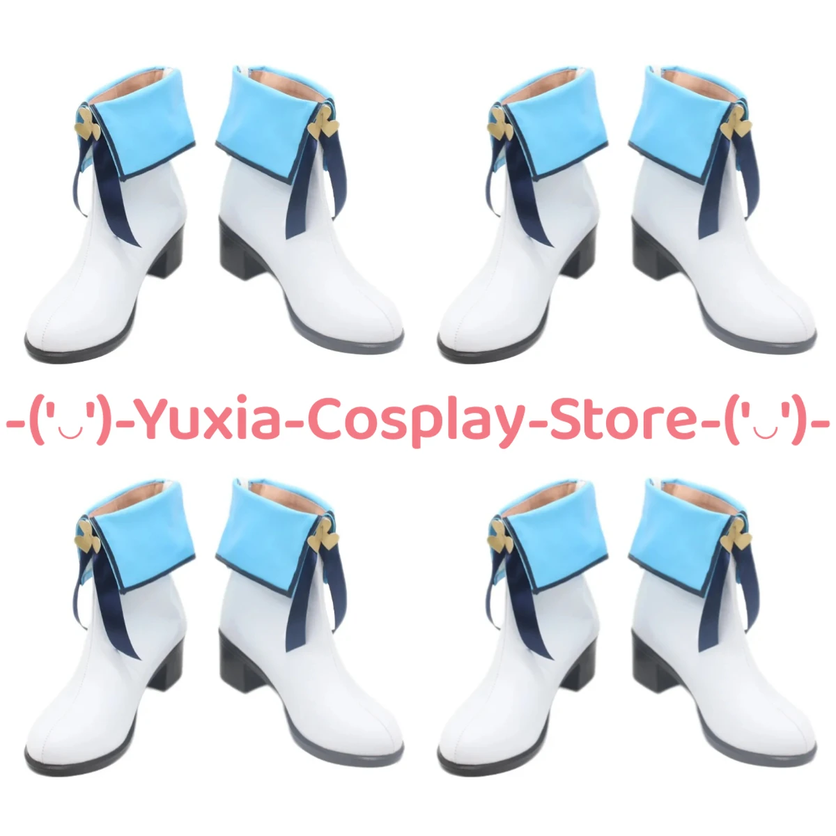 Yuxiacosplay! Project Sekai Airi Momoi Shizuku Hinomori Haruka Kiritani Cosplay Schoenen Anime Karakter Prop PU Lederen Laarzen