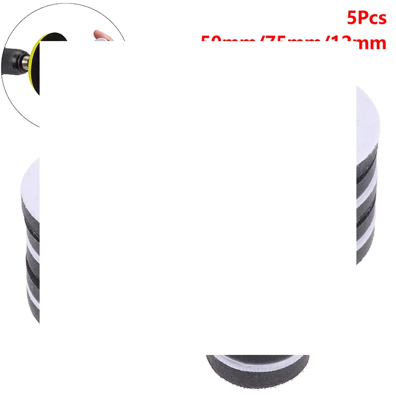 

5Pcs Abrasive Sponge Sanding Pads 2/3/5 Inch, Soft Density for Polishing Cushion Power Tools Accessories